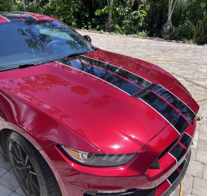 Spotless ceramic coated vehicle