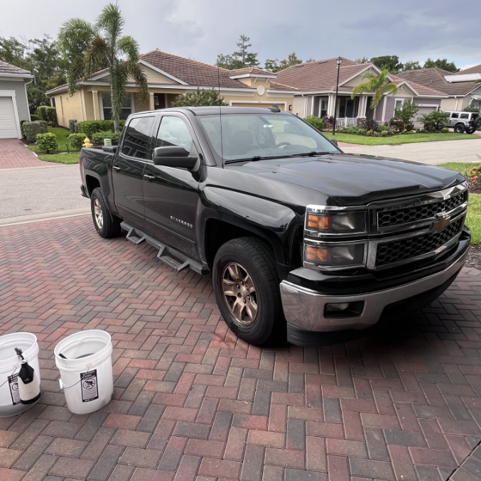 Ceramic coating application